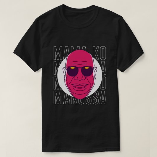 MANU DIBANGO [MaMa Makossa] Classic T-Shirt Tシャツ (デザイン正面)