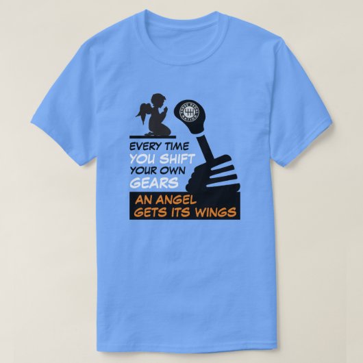 MANUAL ANGEL WINGS Tシャツ (デザイン正面)