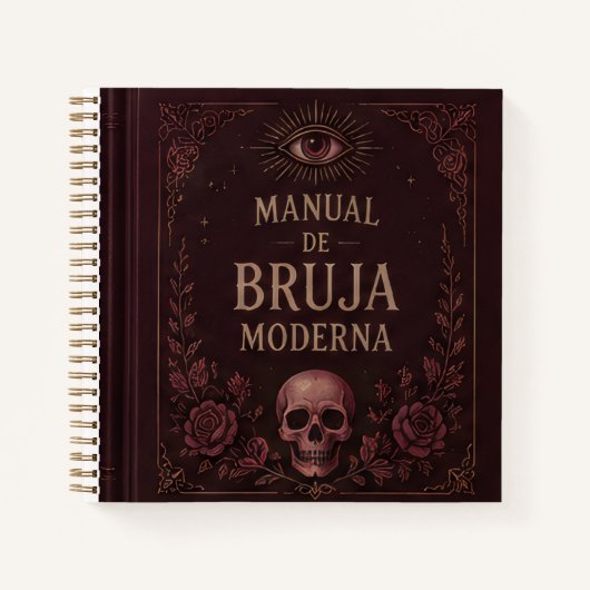 manual de bruja moderna marron ノートブック (正面)