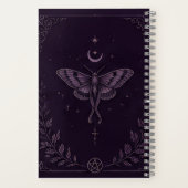 manual de bruja moderna violeta ノートブック (裏面)