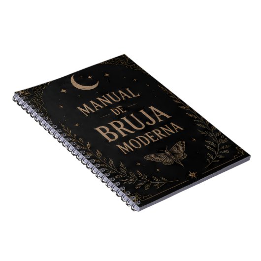 manual de bruja negro ノートブック (右側)