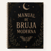 manual de bruja negro ノートブック (正面)