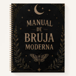 manual de bruja negro ノートブック