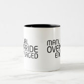 Manual Override System Fuel High-Contrast  ツートーンマグカップ (中央)