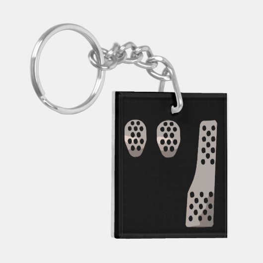 MANUAL Transmission - Three Pedal Dance キーホルダー (正面左)