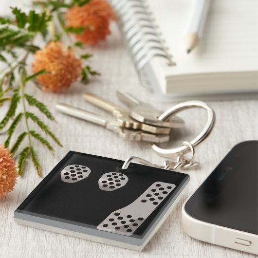 MANUAL Transmission - Three Pedal Dance キーホルダー (正面右)