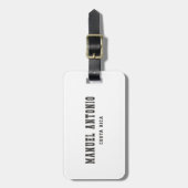 Manuel Antonioコスタリカ ラゲッジタグ (正面縦)
