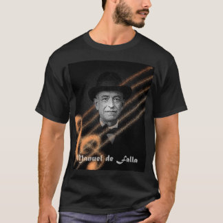 Manuel de FAlla Tシャツ