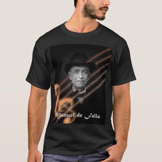 Manuel de FAlla Tシャツ (正面)
