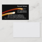 Manuel Seixas 名刺 (正面/裏面)