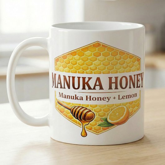 Manuka Honey Lemon Honeycomb Tea Recipe コーヒーマグカップ