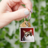 Manx猫 キーホルダー (手)