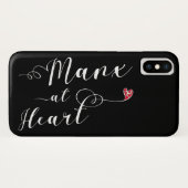 Manx Atハート携帯電話 Case-Mate iPhoneケース (裏面(横))