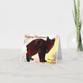 Manx Cat Greetingsカード シーズンカード
