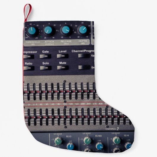 Many Buttons Sound Mixer Studio スモールクリスマスストッキング (正面)