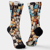 Many Cats  ソックス (傾斜あり)