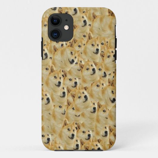 Many doge iphone case Case-Mate iPhoneケース (裏面)