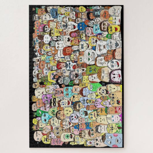 Many Faces of Happiness ジグソーパズル (縦)