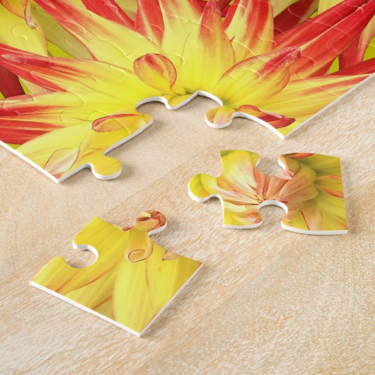 Many Flowers ジグソーパズル (側面)