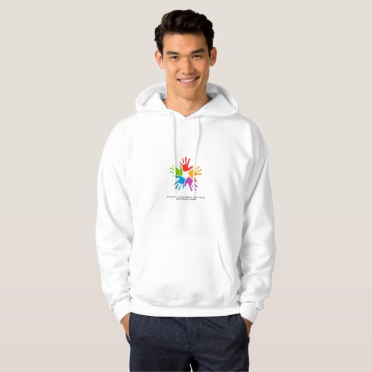 Many Hands, One Future – diversity design パーカ (正面フル)