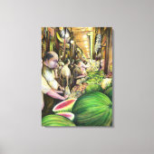 Many Melons Budapest Hungary キャンバスプリント (正面)