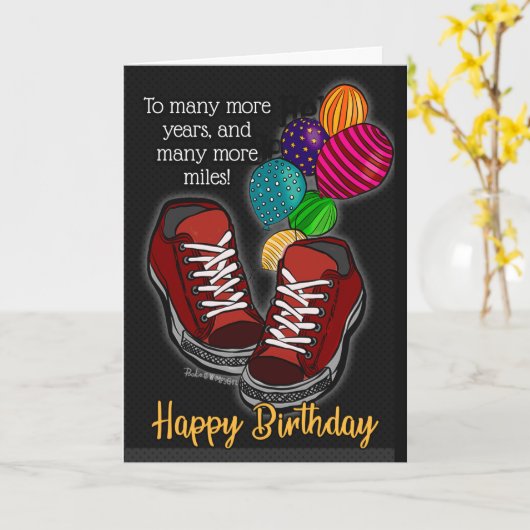 Many More Miles誕生日 カード (黄色い花)