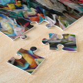 many paper cranes ジグソーパズル (側面)