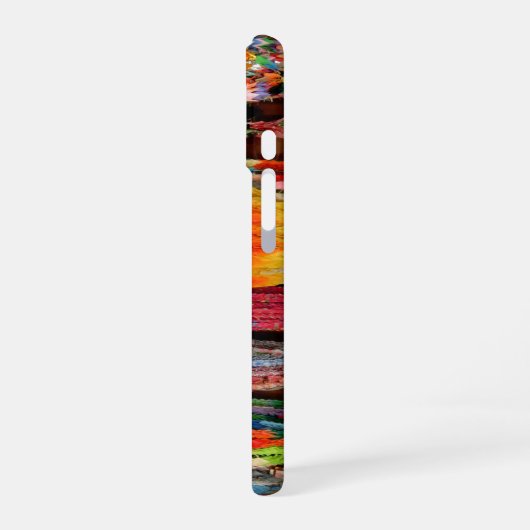 many paper cranes iPhone 16ケース (左側面)