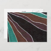 「Many Paths」抽象デザインはがき ポストカード (正面/裏面)