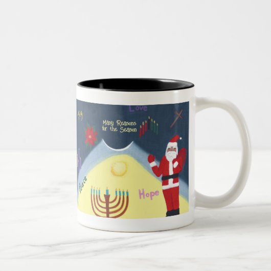 Many Reasons for the Season, holiday mugs ツートーンマグカップ (右)