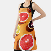 Many variety citrus fruits pattern in sunlight on エプロン (インサイチュ)