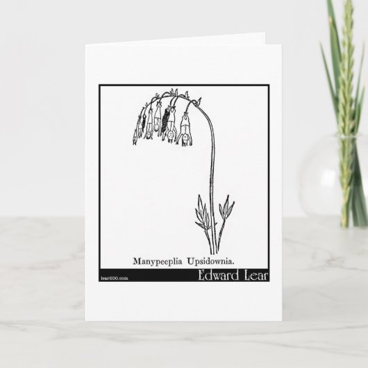Manypeplia Upsidownia. カード (正面)