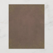 ManyThanks BROWN CHOCOLATE BACKGROUND壁紙 チラシ (正面)