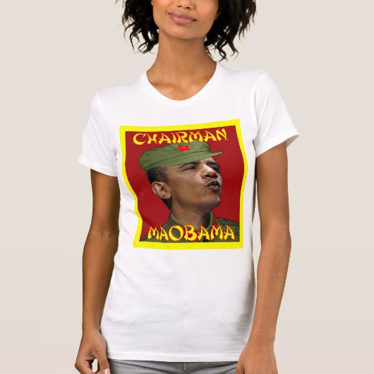Maobama議長 Tシャツ (正面)