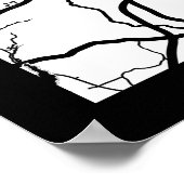 Maoming China City Map ポスター (角)