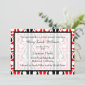 Maori Kowhaiwhaiブライダルシャワー招待 招待状 (スタンド正面)