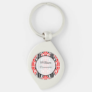 Maori Kowhaiwhai New Zealand 結婚's Keepsake キーホルダー