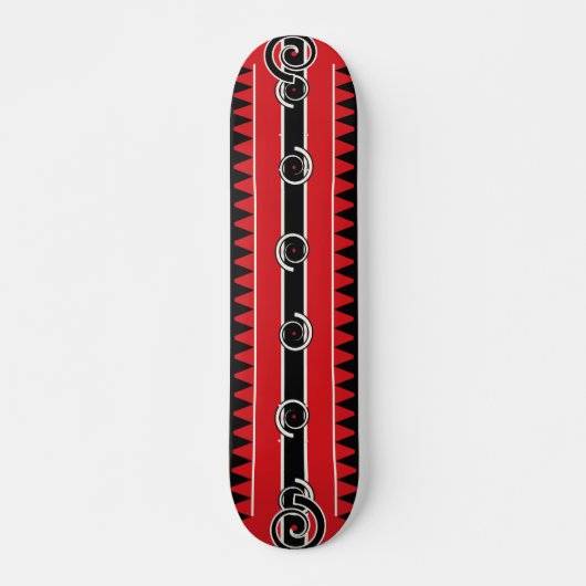 Maori Shark Tooth Tribal スケートボード (正面)