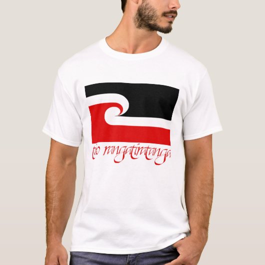 Maori Sovereignty Tシャツ (正面)