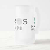 MAOSビールフロストマグ フロストグラスビールジョッキ (正面右)