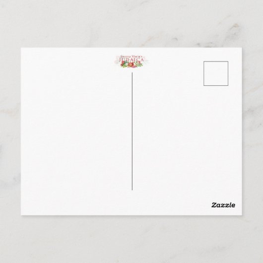 Maoz Tzur Hanukkah Song Full Hebrew & Transcript ポストカード (裏面)