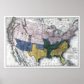 MAP: CIVIL WAR, 1864 ポスター (正面)