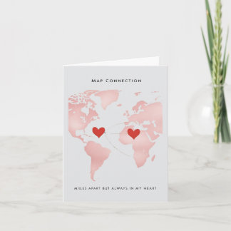 Map Connection Card 招待状