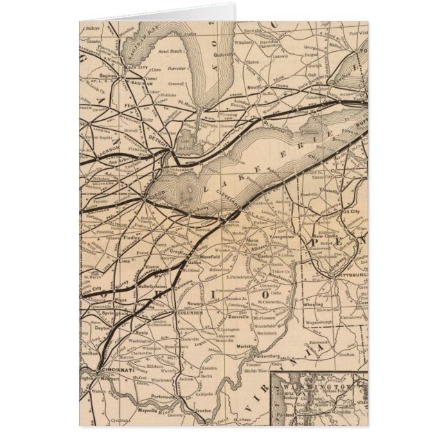 Map New York CentralとHudson River Railloady (正面)