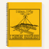Map Note Book - Surveyor/GIS/Cartographer/Drone ノートブック (正面)