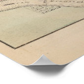 Map of Anoka, Anoka County, Minnesota ポスター (角)