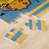 Map of Block Island 11x14 ジグソーパズル (側面)