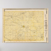 Map of Boone County ポスター (正面)