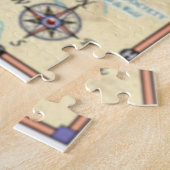 Map of Division of Canaan Twelve Tribal Lands ジグソーパズル (側面)