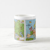 Map_of_Europe、_1923b コーヒーマグカップ (中央)
